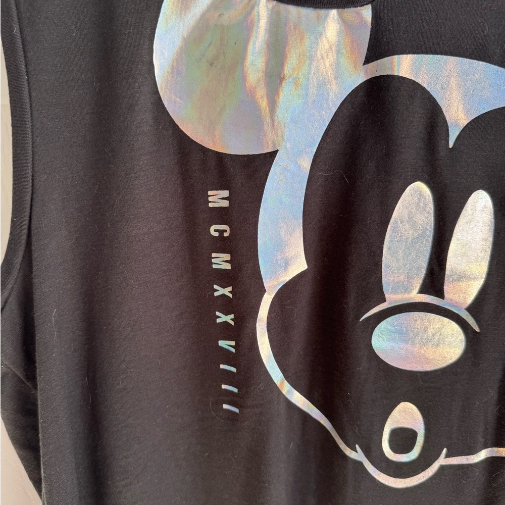 Disney Mickey Mouse Women’s Cropped Tank Top - Picture 4 of 7